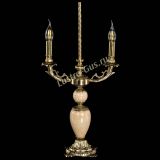 Бронзовая настольная лампа Антик №2 с камнем в Ижевске Бронзовая настольная лампа Антик №2 с камнем в Ижевске