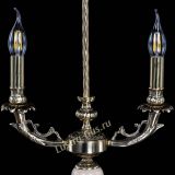 Бронзовая настольная лампа Антик №2 с камнем в Ижевске Бронзовая настольная лампа Антик №2 с камнем в Ижевске