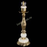 Бронзовая настольная лампа Оникс №1 с абажуром в Ижевске Бронзовая настольная лампа Оникс №1 с абажуром в Ижевске