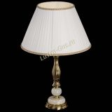 Бронзовая настольная лампа Оникс №1 с большим абажуром в Ижевске