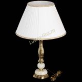 Бронзовая настольная лампа Оникс №1 с большим абажуром в Ижевске