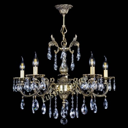 Люстра бронзовая Олимпия №5/1 баден в Ижевске Гусь Хрустальный