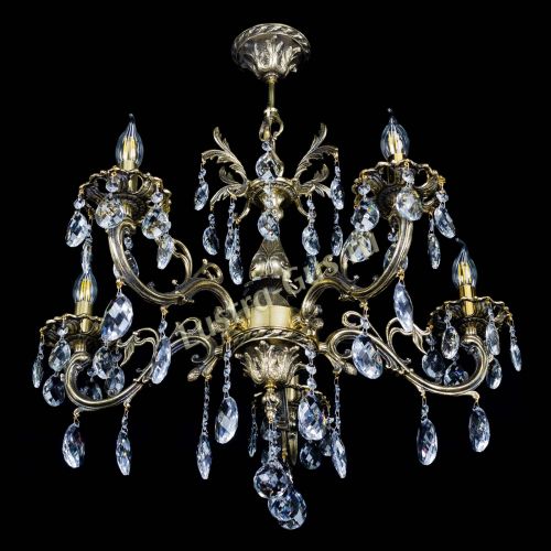 Люстра бронзовая Олимпия №5/1 баден в Ижевске Гусь Хрустальный