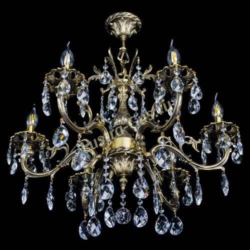 Люстра бронзовая Олимпия №6/1 баден в Ижевске Гусь Хрустальный