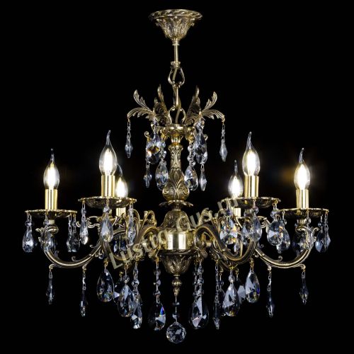 Люстра бронзовая Олимпия №6/1 лучик в Ижевске Гусь Хрустальный