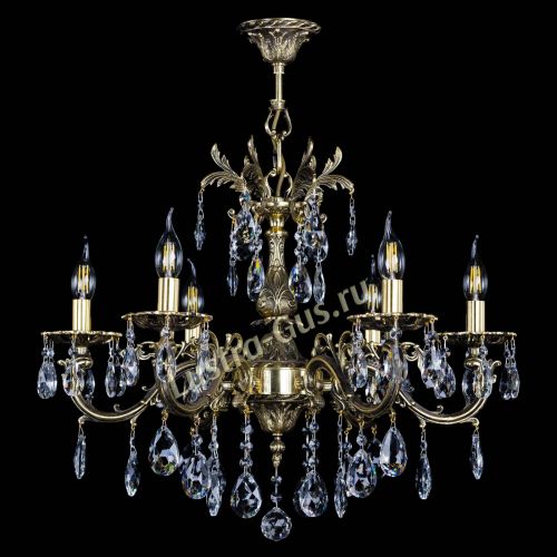 Люстра бронзовая Олимпия №6/1 журавлик в Ижевске Гусь Хрустальный