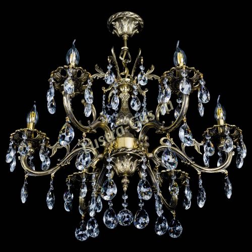 Люстра бронзовая Олимпия №6/1 журавлик в Ижевске Гусь Хрустальный