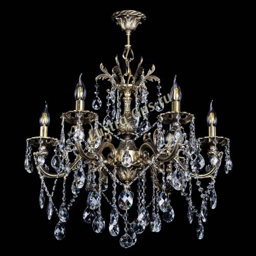 Люстра бронзовая Олимпия №6/3 баден в Ижевске Гусь Хрустальный