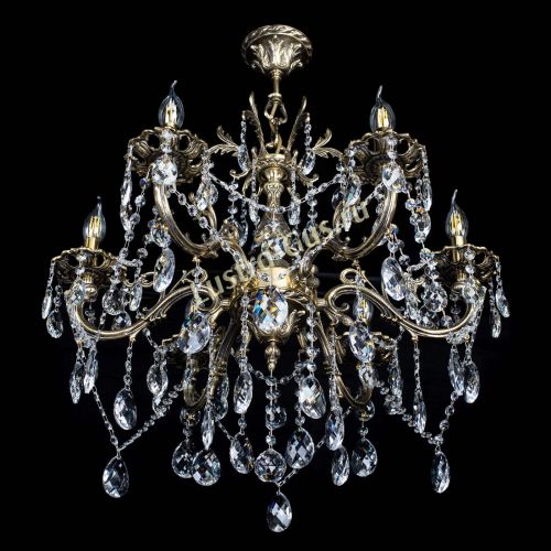 Люстра бронзовая Олимпия №6/3 баден в Ижевске Гусь Хрустальный