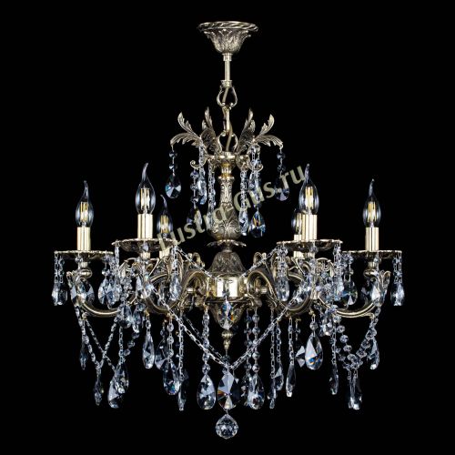 Люстра бронзовая Олимпия №6/3 лучик в Ижевске Гусь Хрустальный