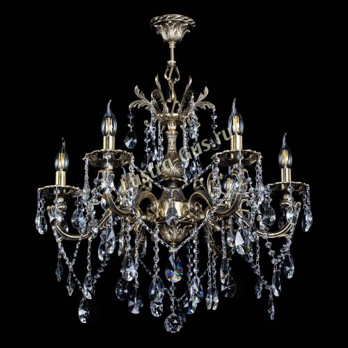 Люстра бронзовая Олимпия №6/3 лучик в Ижевске Гусь Хрустальный