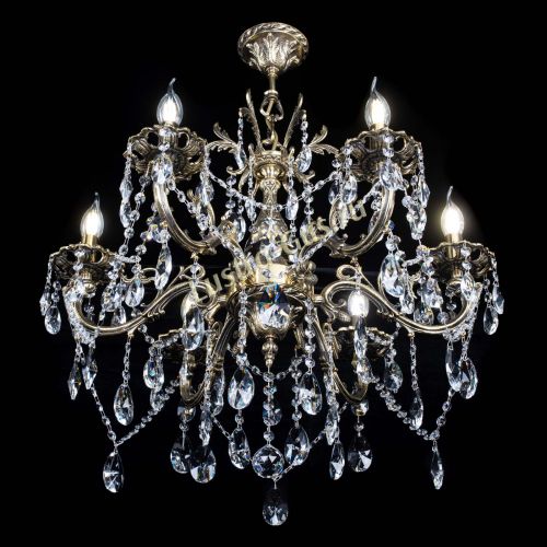 Люстра бронзовая Олимпия №6/3 лучик в Ижевске Гусь Хрустальный