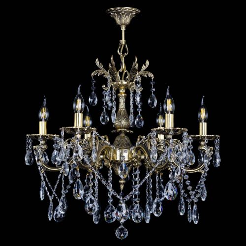 Люстра бронзовая Олимпия №6/3 журавлик в Ижевске Гусь Хрустальный