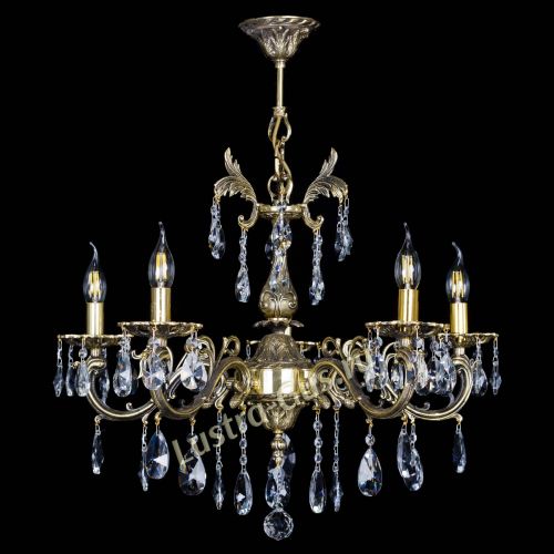 Люстра бронзовая Олимпия №5/1 лучик в Ижевске Гусь Хрустальный