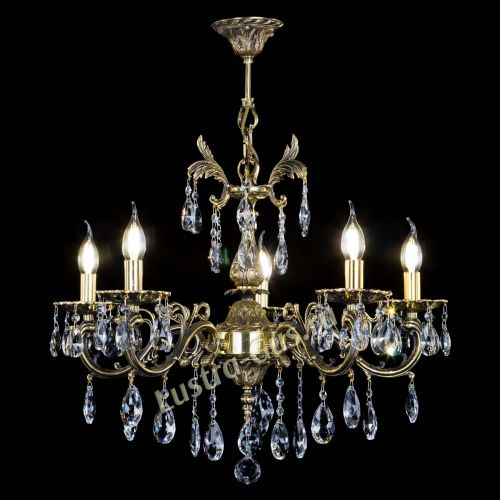 Люстра бронзовая Олимпия №5/1 журавлик в Ижевске Гусь Хрустальный