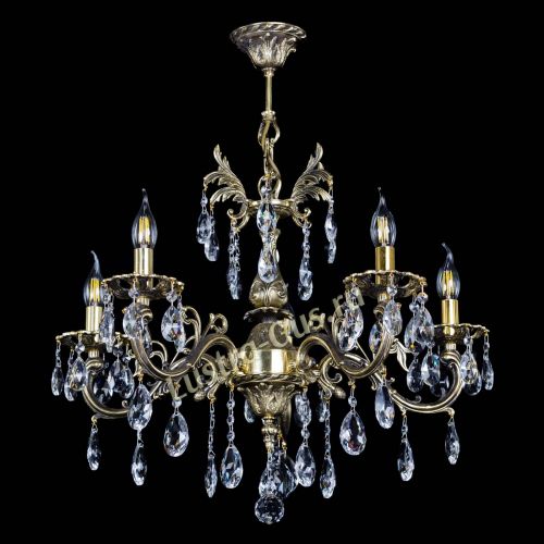 Люстра бронзовая Олимпия №5/1 журавлик в Ижевске Гусь Хрустальный