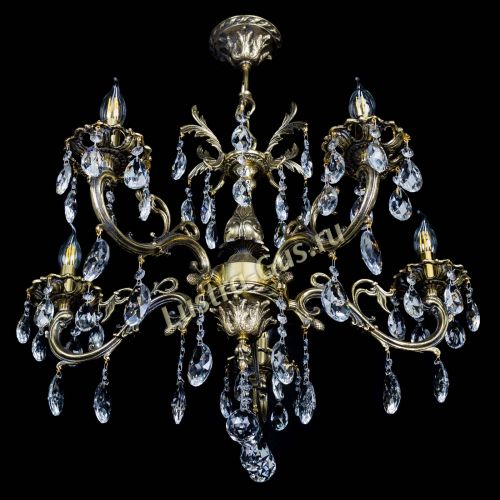 Люстра бронзовая Олимпия №5/1 журавлик в Ижевске Гусь Хрустальный