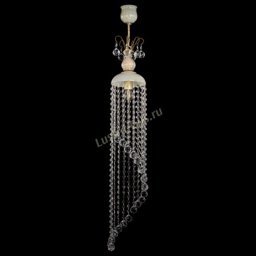 Люстра бронзовая Оникс №1/2 шар в Ижевске Гусь Хрустальный