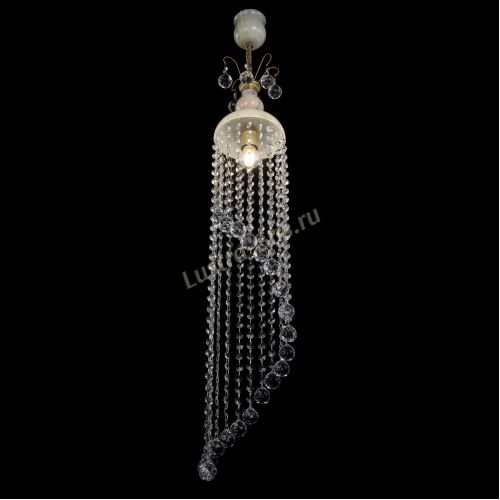 Люстра бронзовая Оникс №1/2 шар в Ижевске Гусь Хрустальный