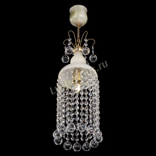 Люстра бронзовая Оникс №1 шар в Ижевске Гусь Хрустальный
