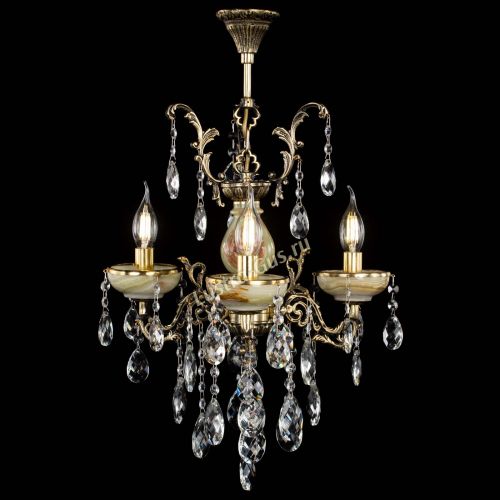 Люстра бронзовая Оникс №3/1 баден в Ижевске Гусь Хрустальный