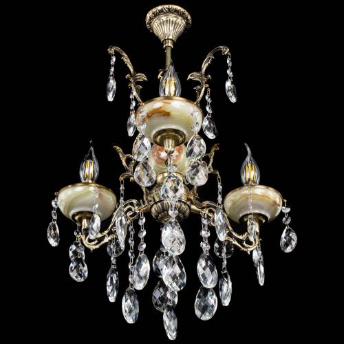 Люстра бронзовая Оникс №3/1 баден в Ижевске Гусь Хрустальный