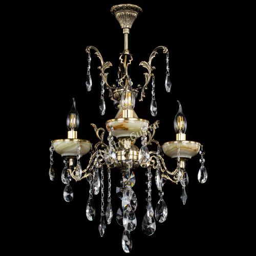 Люстра бронзовая Оникс №3/1 лучик в Ижевске Гусь Хрустальный