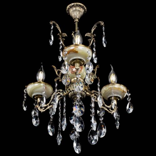 Люстра бронзовая Оникс №3/1 лучик в Ижевске Гусь Хрустальный