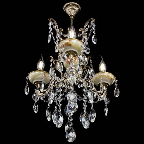 Люстра бронзовая Оникс №3/2 баден в Ижевске Гусь Хрустальный