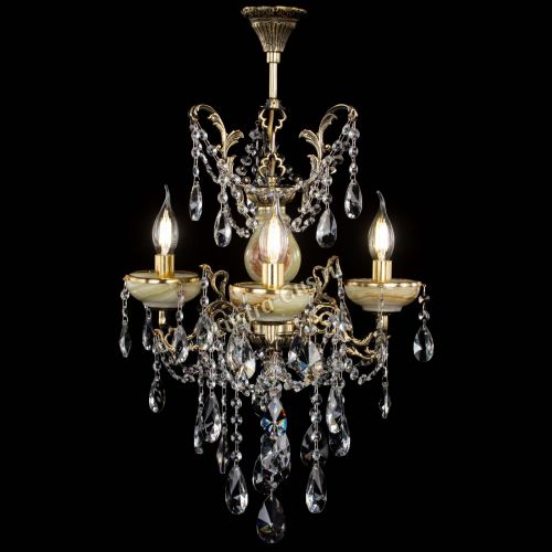 Люстра бронзовая Оникс №3/2 лучик в Ижевске Гусь Хрустальный