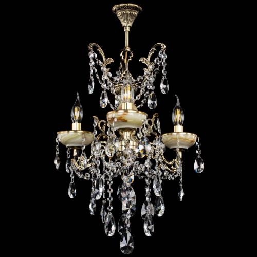 Люстра бронзовая Оникс №3/2 лучик в Ижевске Гусь Хрустальный