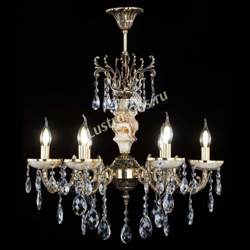 Люстра бронзовая Оникс №6/1 баден в Ижевске Гусь Хрустальный