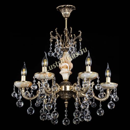 Люстра бронзовая Оникс №6/1 шар в Ижевске Гусь Хрустальный