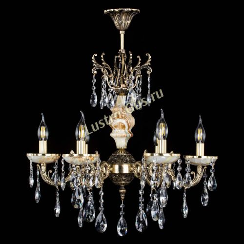 Люстра бронзовая Оникс №6/1 журавлик в Ижевске Гусь Хрустальный