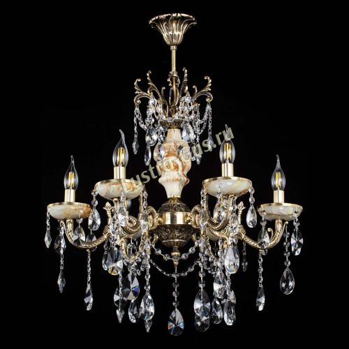 Люстра бронзовая Оникс №6/2 лучик в Ижевске Гусь Хрустальный