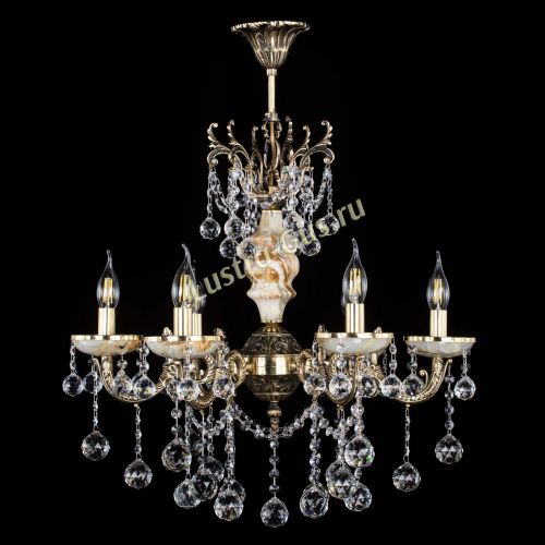 Люстра бронзовая Оникс №6/2 шар в Ижевске Гусь Хрустальный