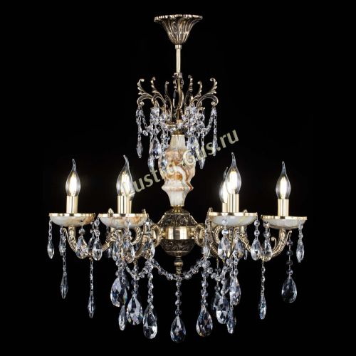 Люстра бронзовая Оникс №6/2 журавлик в Ижевске Гусь Хрустальный