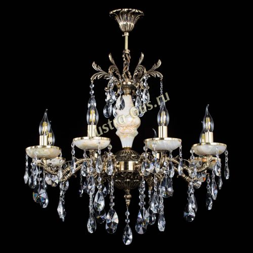 Люстра бронзовая Оникс №8/1 лучик в Ижевске Гусь Хрустальный