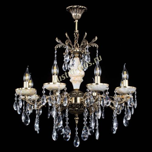 Люстра бронзовая Оникс №8/1 журавлик в Ижевске Гусь Хрустальный