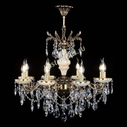 Люстра бронзовая Оникс №8/2 баден в Ижевске Гусь Хрустальный