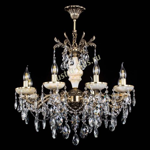 Люстра бронзовая Оникс №8/2 баден в Ижевске Гусь Хрустальный