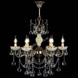 Люстра бронзовая Оникс белый №6/1 шар в Ижевске