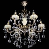 Люстра бронзовая Оникс белый №6/1 шар в Ижевске