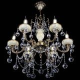 Люстра бронзовая Оникс белый №6/1 шар в Ижевске