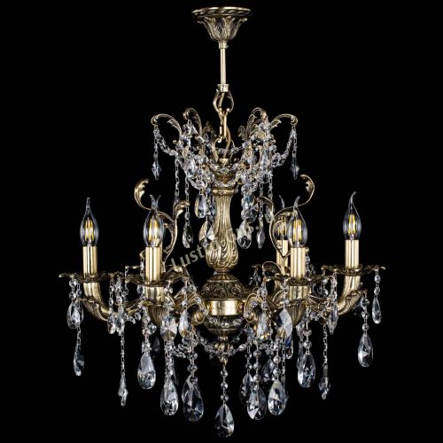 Люстра бронзовая Селена №6/2 лучик в Ижевске Гусь Хрустальный