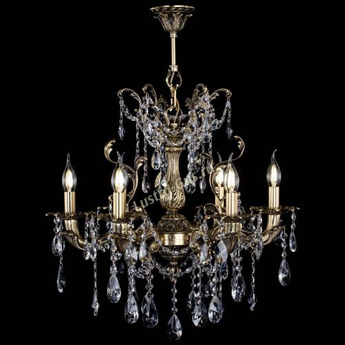 Люстра бронзовая Селена №6/2 лучик в Ижевске Гусь Хрустальный