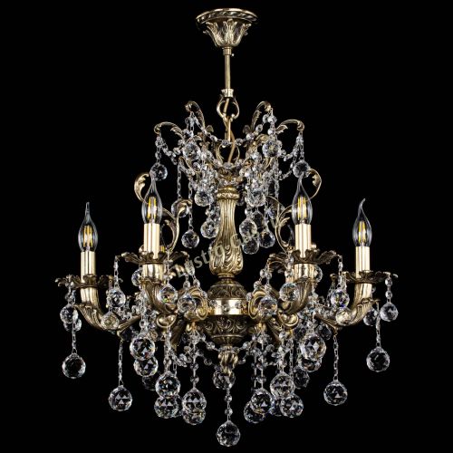 Люстра бронзовая Селена №6/2 шар в Ижевске Гусь Хрустальный