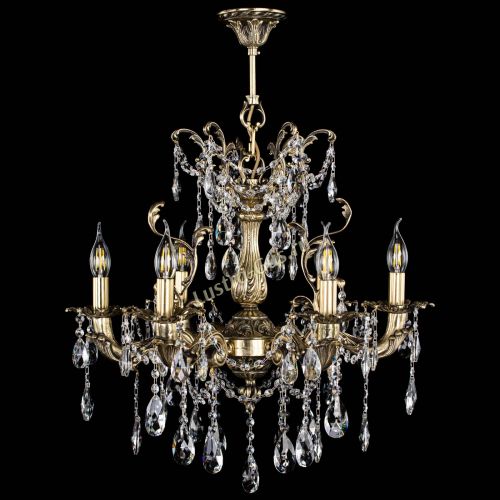 Люстра бронзовая Селена №6/2 журавлик в Ижевске Гусь Хрустальный