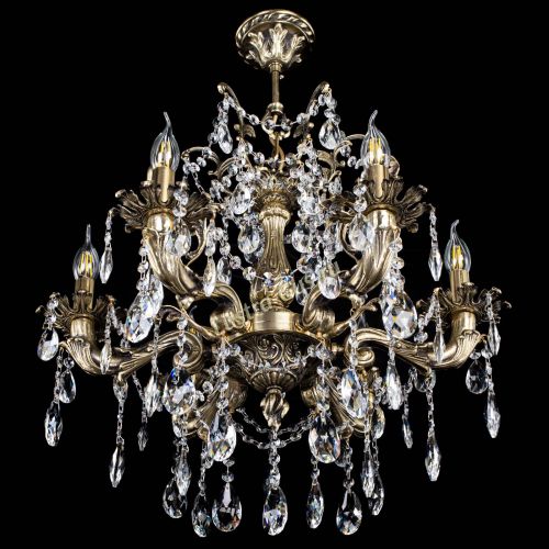 Люстра бронзовая Селена №6/2 журавлик в Ижевске Гусь Хрустальный