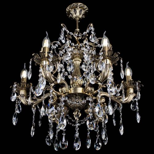 Люстра бронзовая Селена №6/2 журавлик в Ижевске Гусь Хрустальный